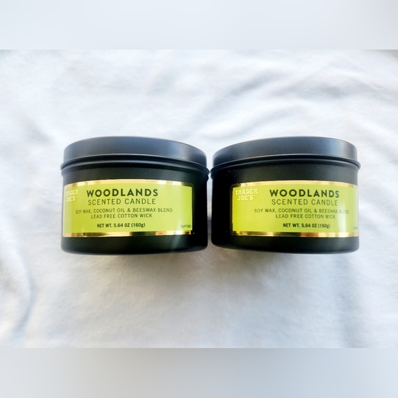 Trader Joe's Other 2 Trader Joes Woodlands Scented Candle 57oz Soy